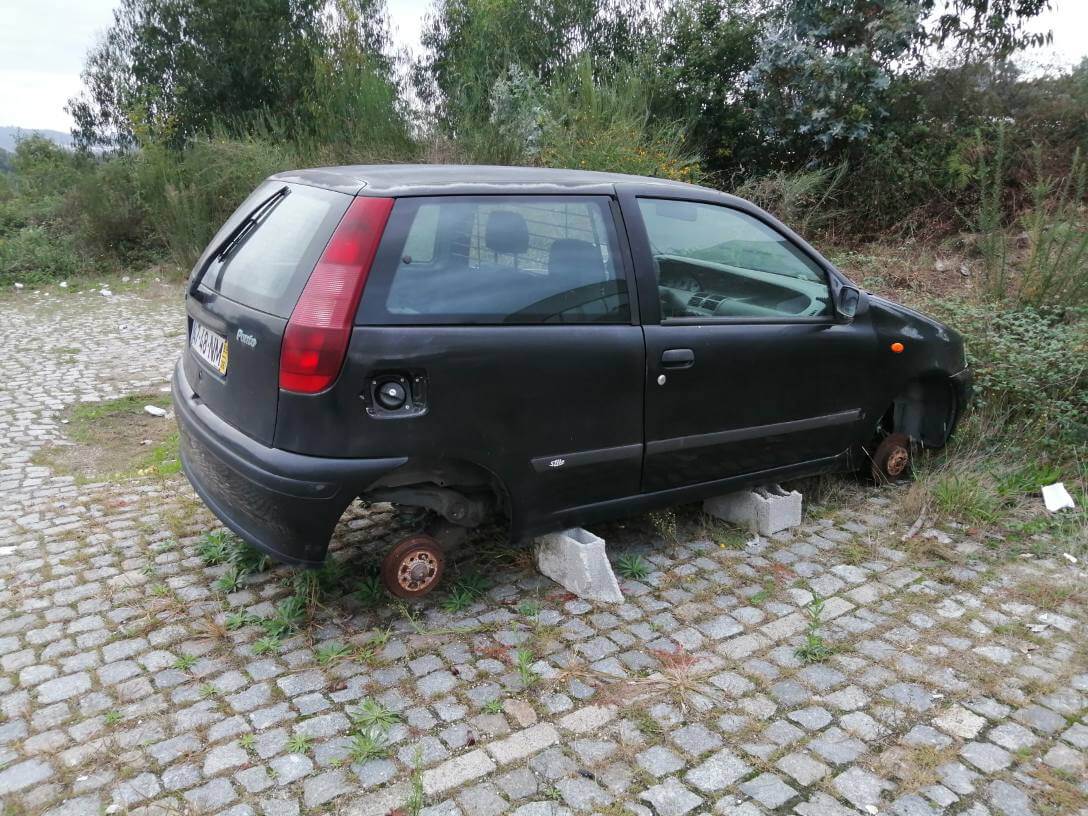 catalisadores Fiat Punto roubo peças