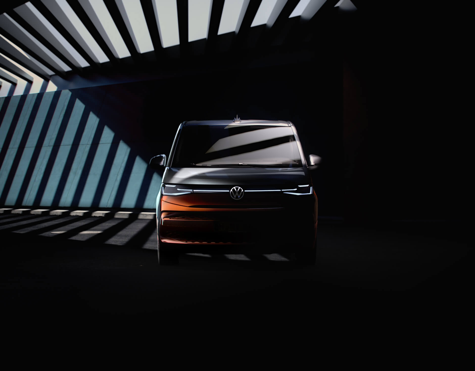 Teaser Volkswagen T7 Multivan 