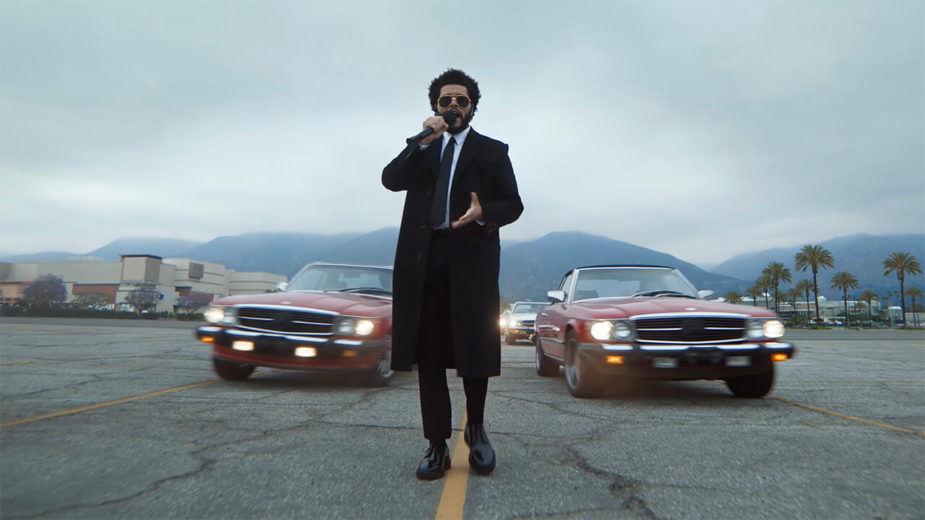 The Weeknd video Mercedes-Benz SL