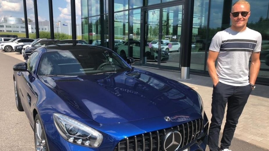 VALTTERI BOTTAS e MERCEDES-AMG GT S