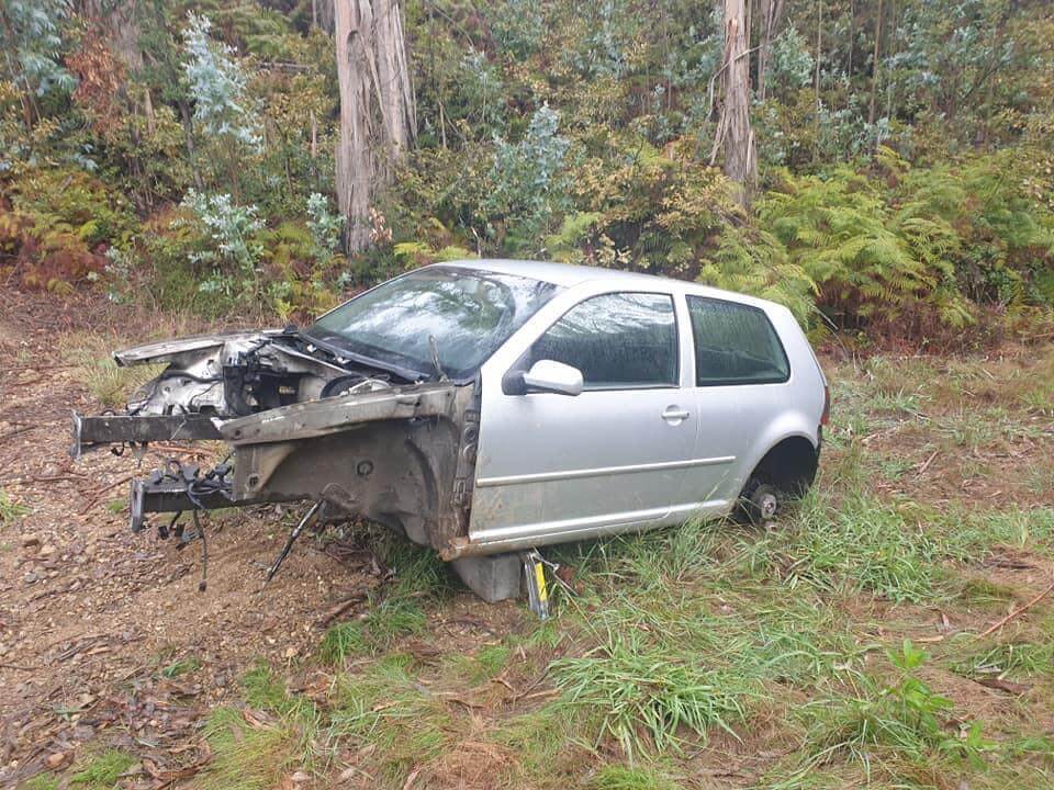 catalisadores Volkswagen Golf roubo peças (autoroubo)