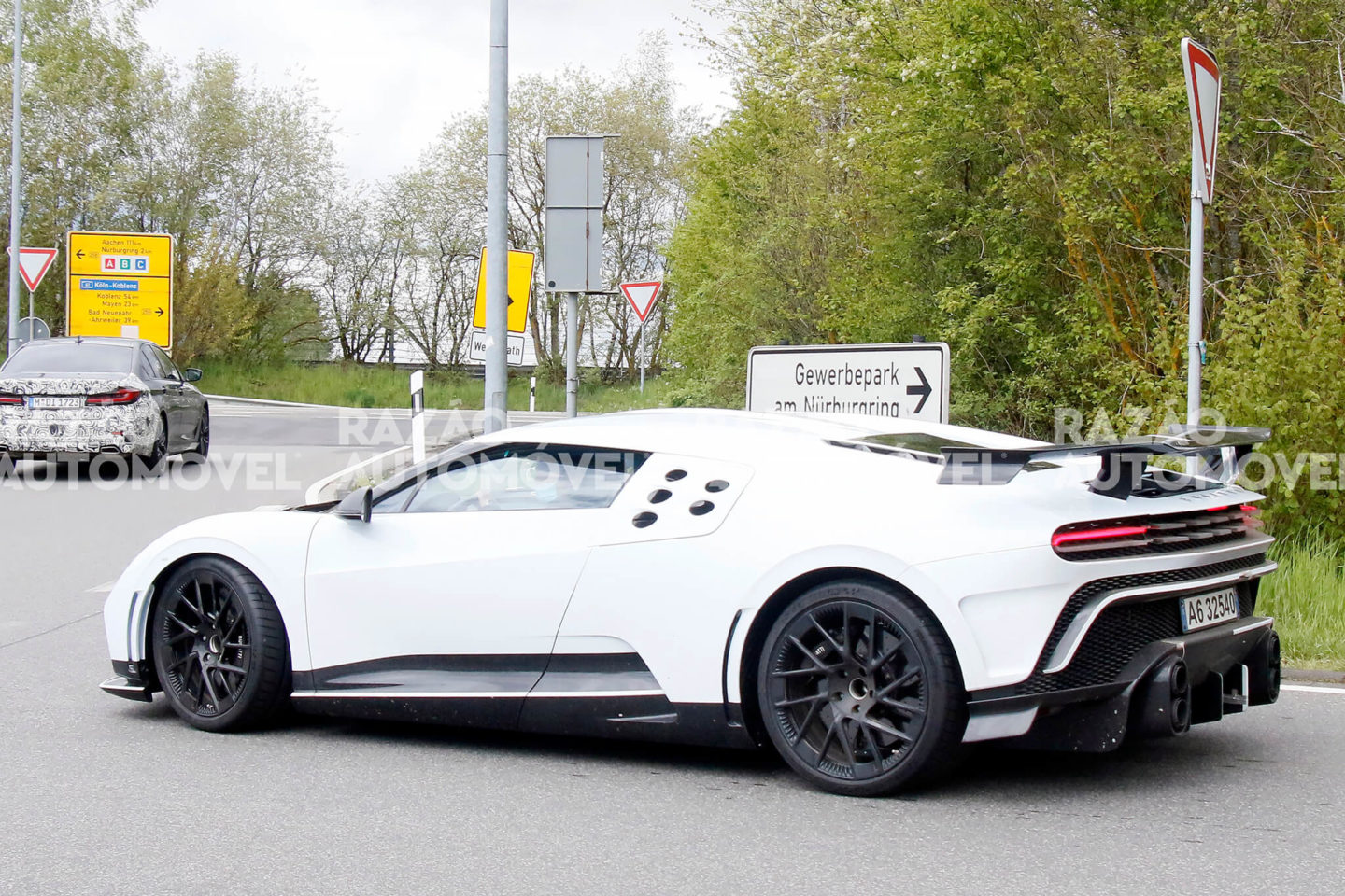 Fotos-espia Bugatti Centodieci
