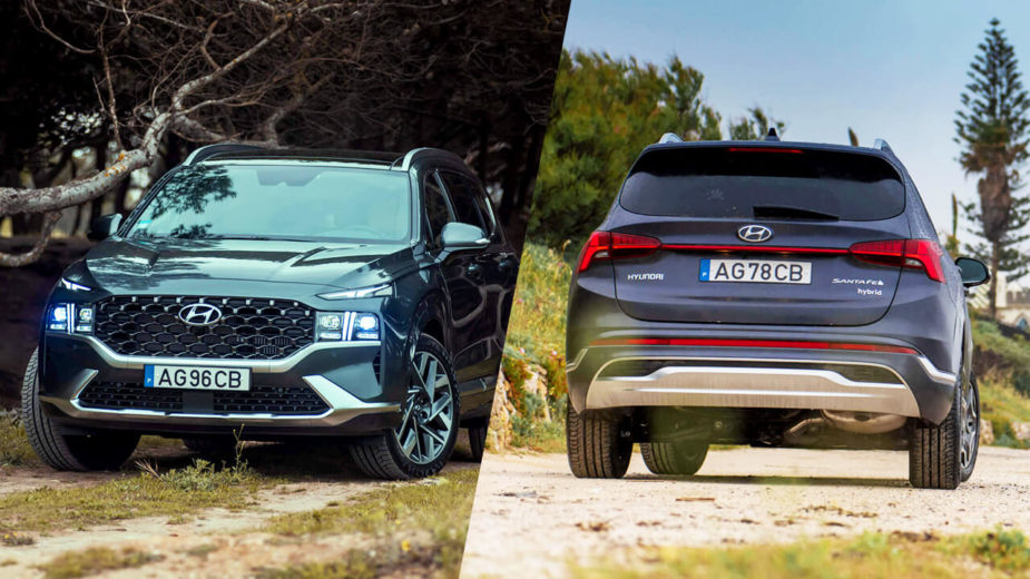 Comparativo Hyundai Santa Fe HEV e Hyundai Santa Fe HEV 2.2 crdi