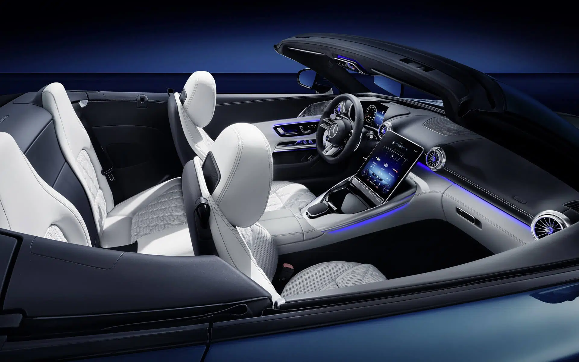 Interior do novo Mercedes-AMG SL R232