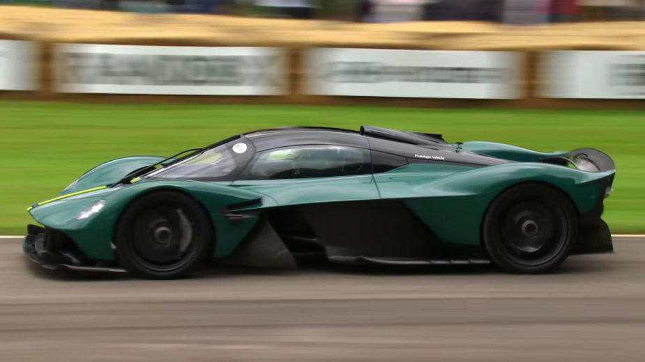 Aston Martin Valkyrie no Goodwood Festival of Speed 2021