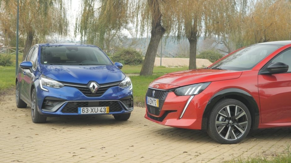 Renault Clio e Peugeot 208