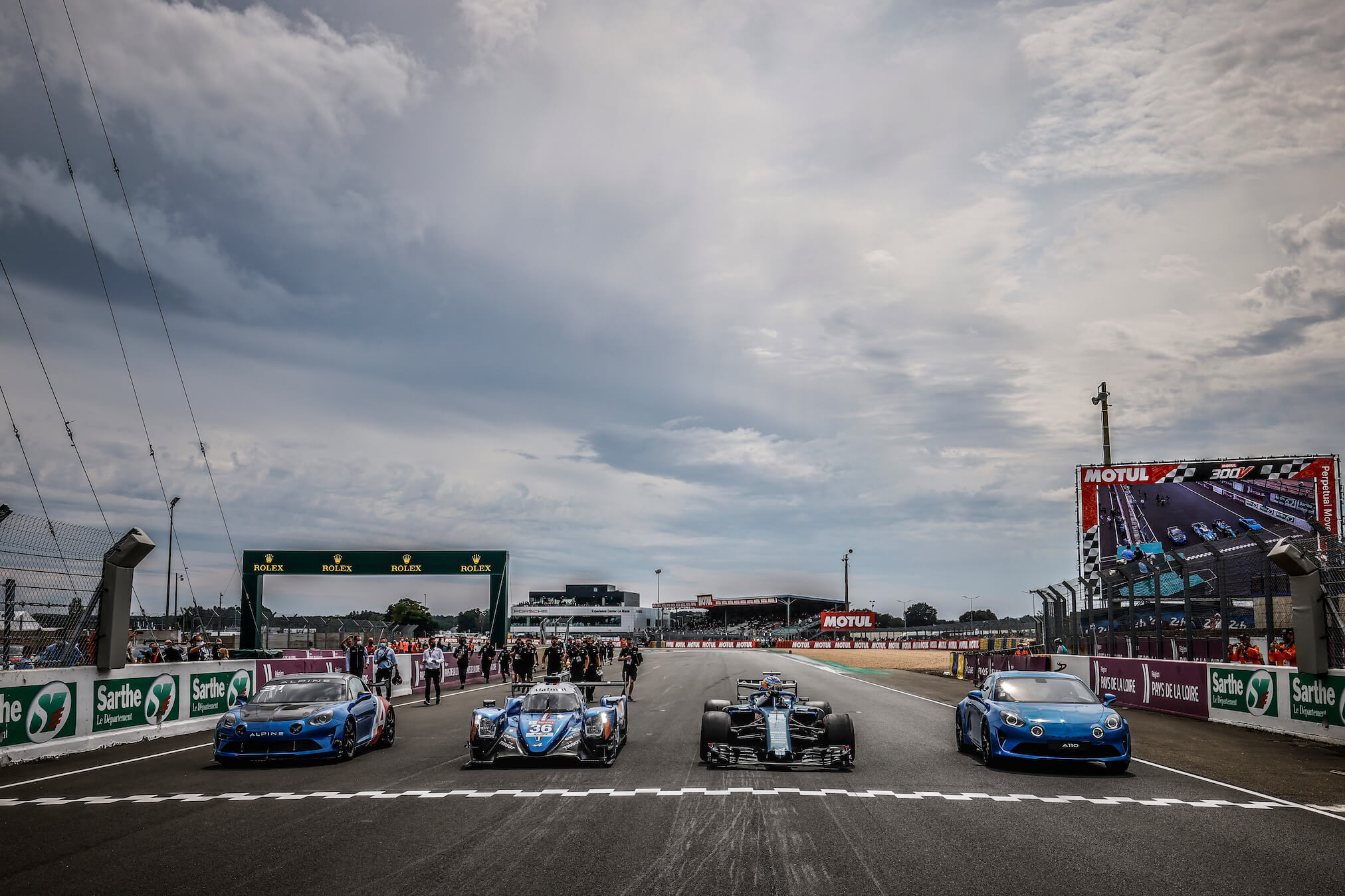 Parada Alpine 24 horas le mans