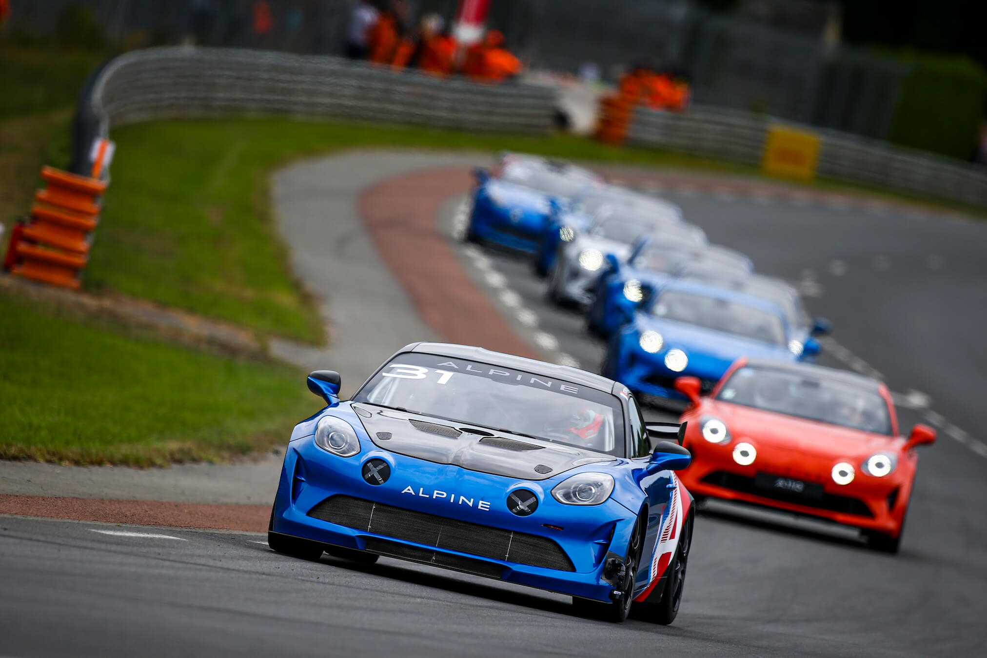 Parada Alpine 24 horas le mans