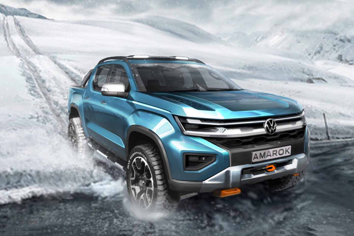 Volkswagen amarok teaser