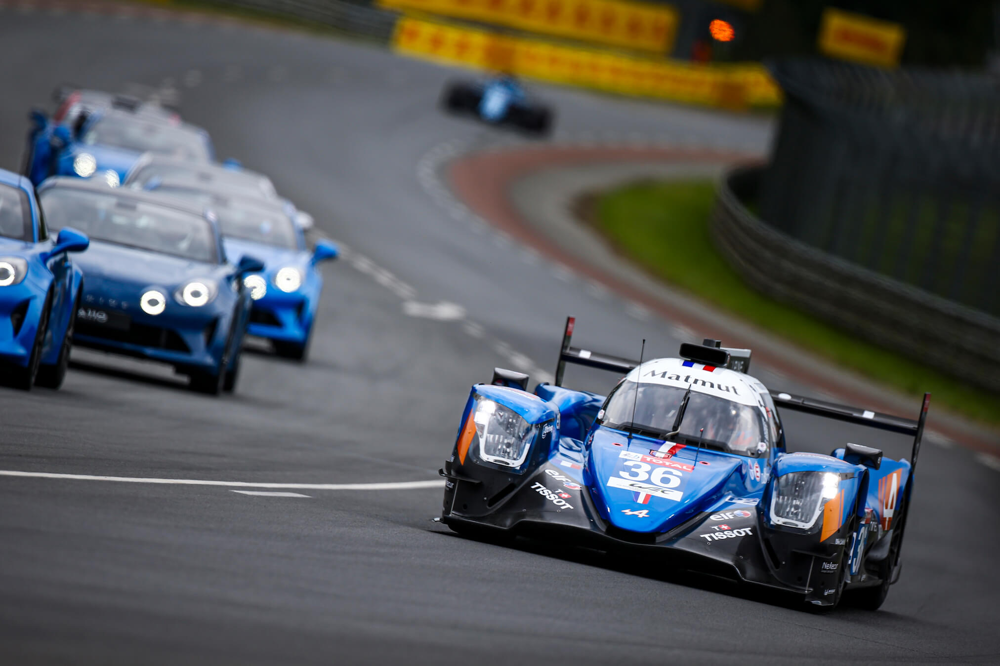 Parada Alpine 24 horas le mans