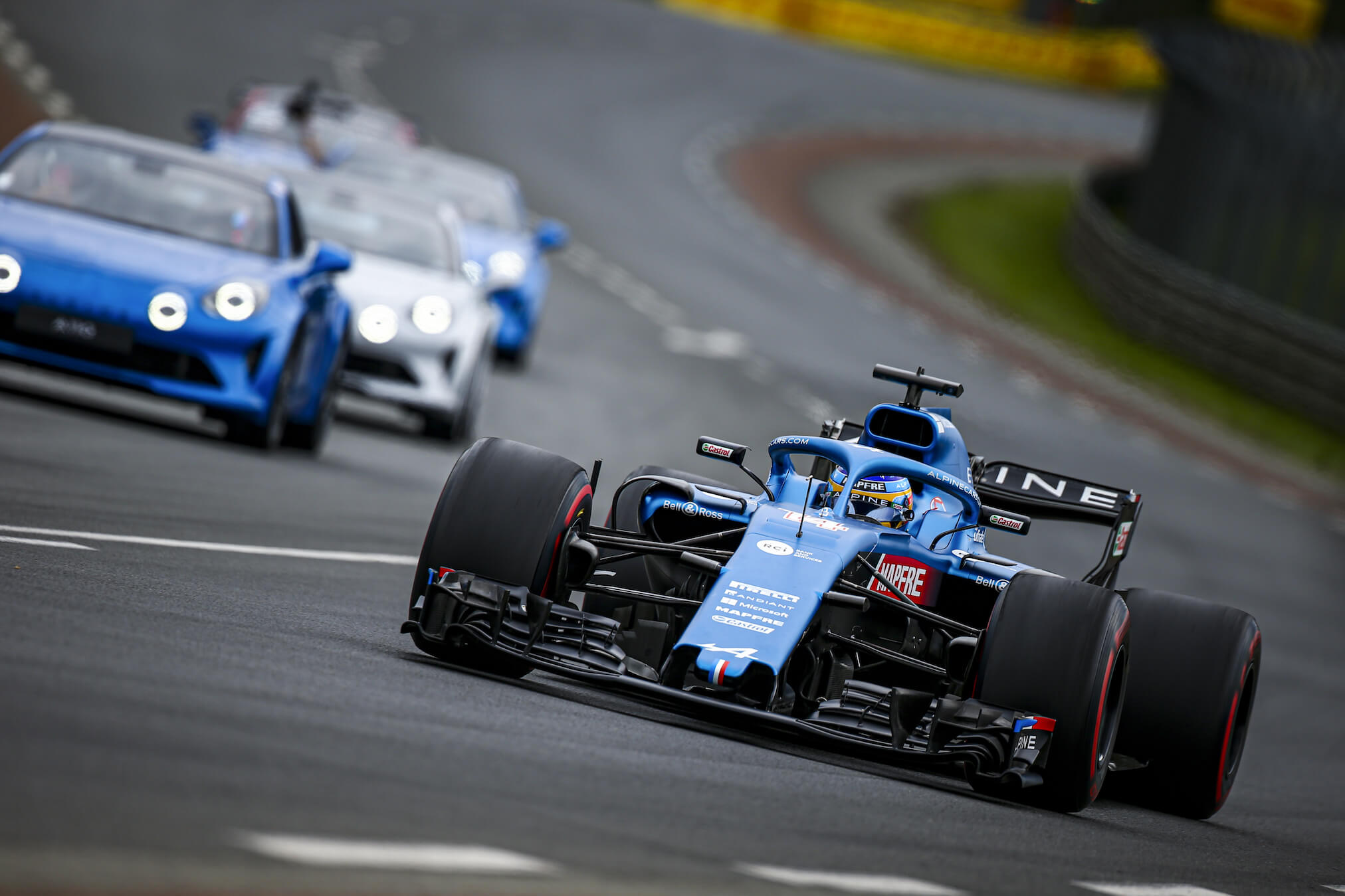 Parada Alpine 24 horas le mans