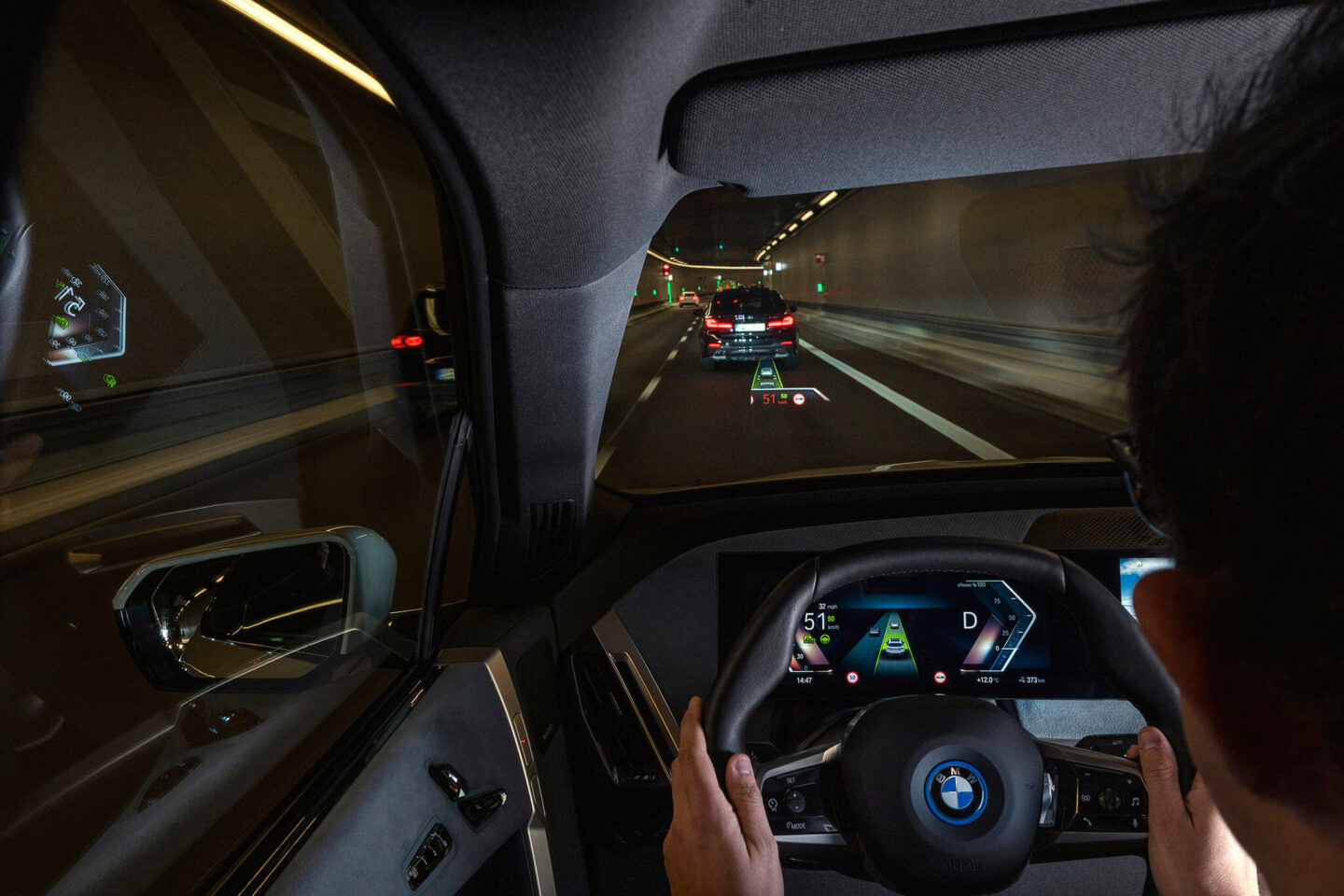 Head-up display bmw ix