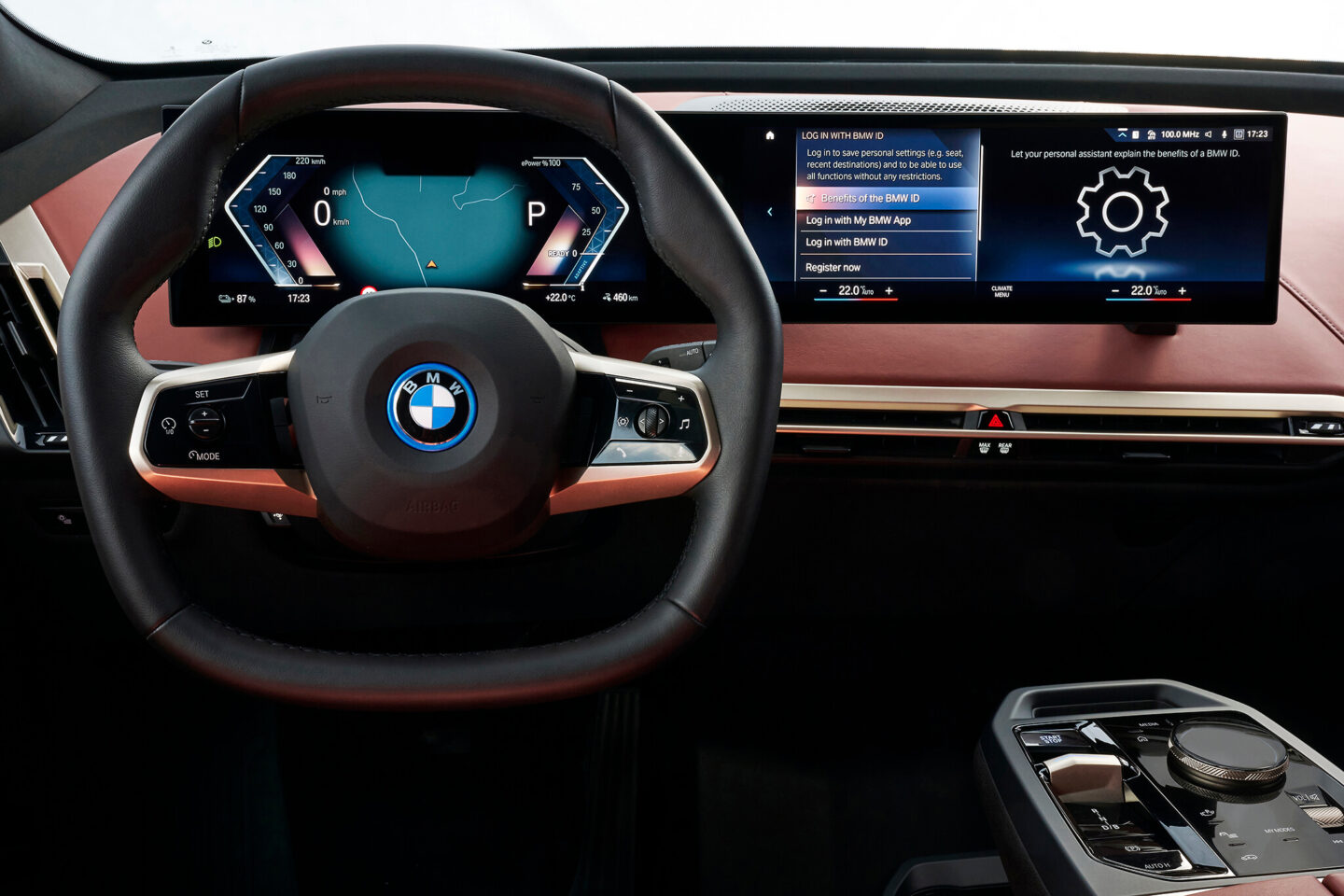 Ecrãs BMW iX