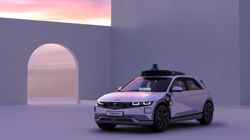 Motional e o Hyundai Motor Group revelam o IONIQ 5 Robotaxi o robotaxi de nova geração da Motional