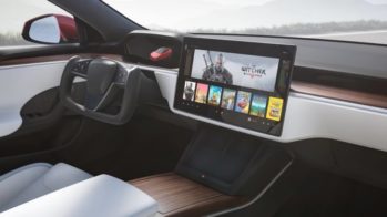 Interior Tesla Model S Plaid