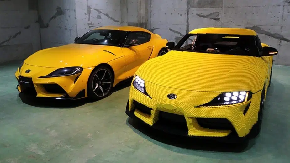Toyota GR Supra Lego funcional