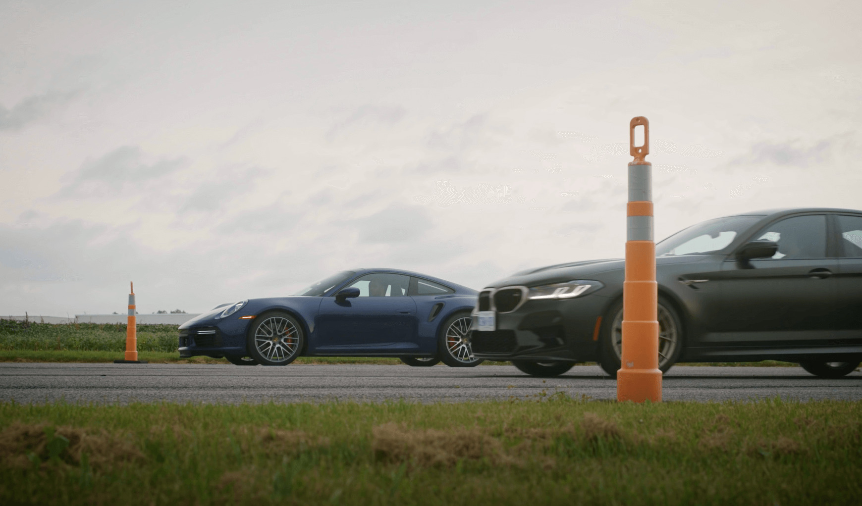 BMW M5 Cs vs porsche 911 Turbo2