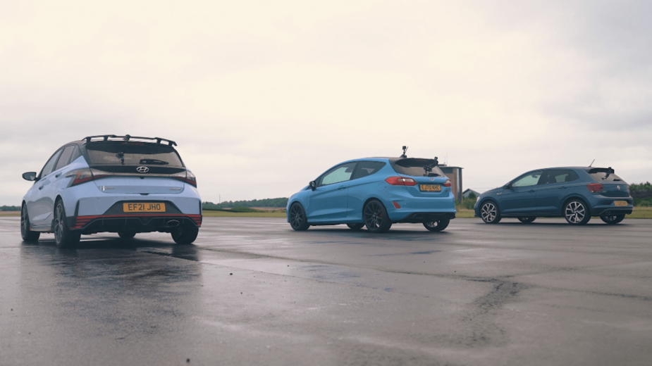 Drag Race — Fiesta ST, i20 N e Polo GTI