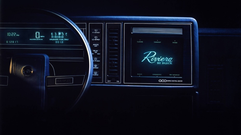 Buick Riviera ecrã