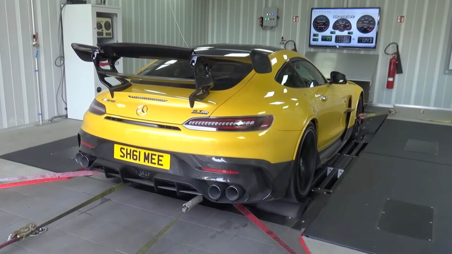 Mercedes-AMG GT Black Series banco de potencia