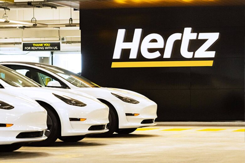 Tesla Model 3 Hertz