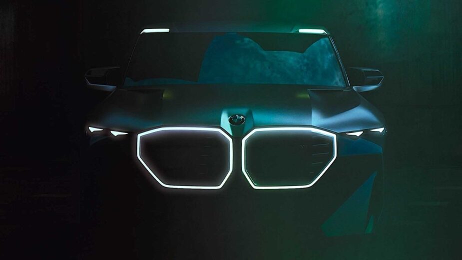 bmw XM teaser