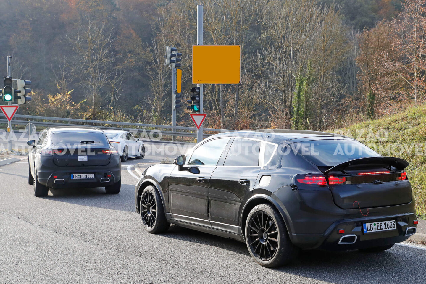 Porsche Macan elétrico fotos-espia