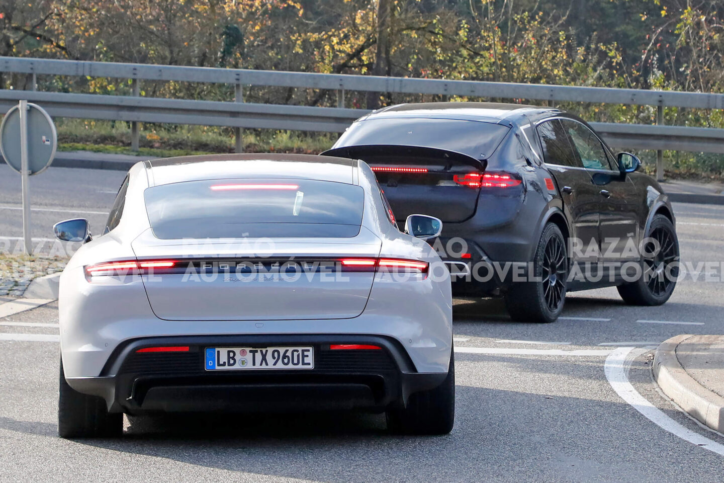 Porsche Macan elétrico fotos-espia