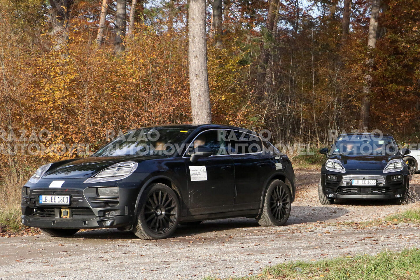 Porsche Macan elétrico fotos-espia