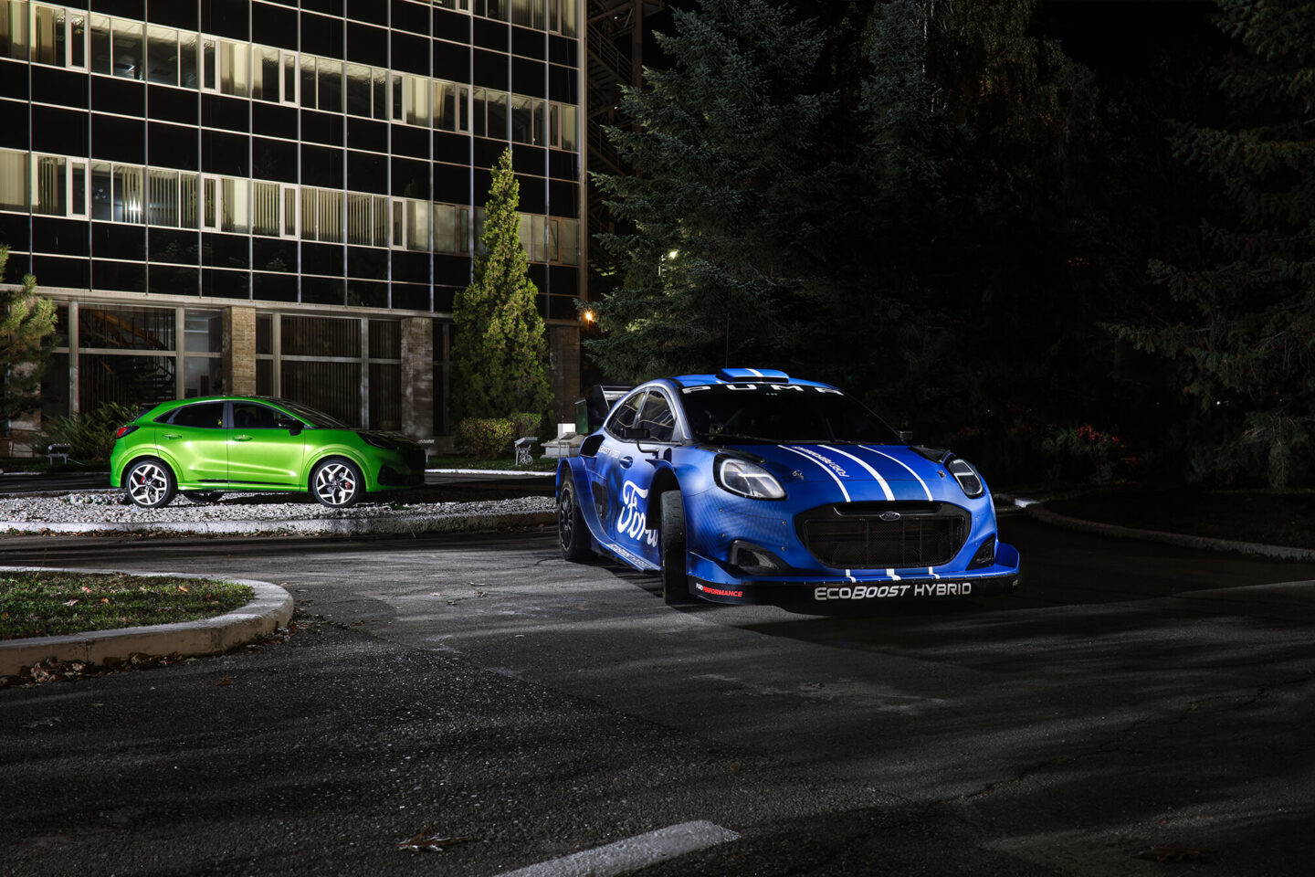 Ford Puma hybrid Rally1