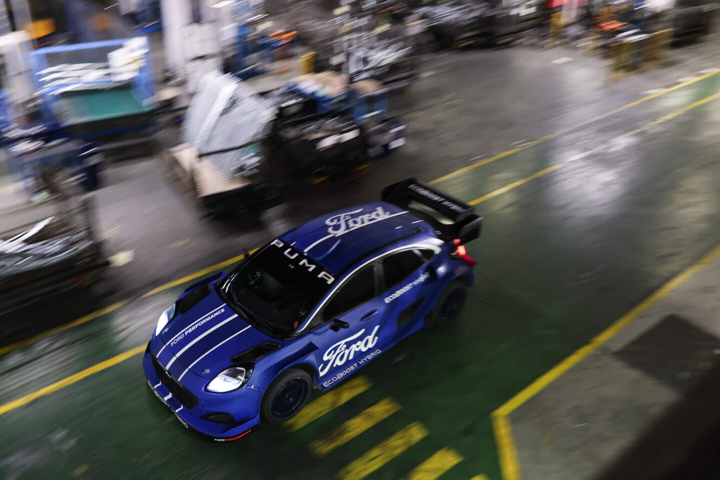 Ford Puma hybrid Rally1