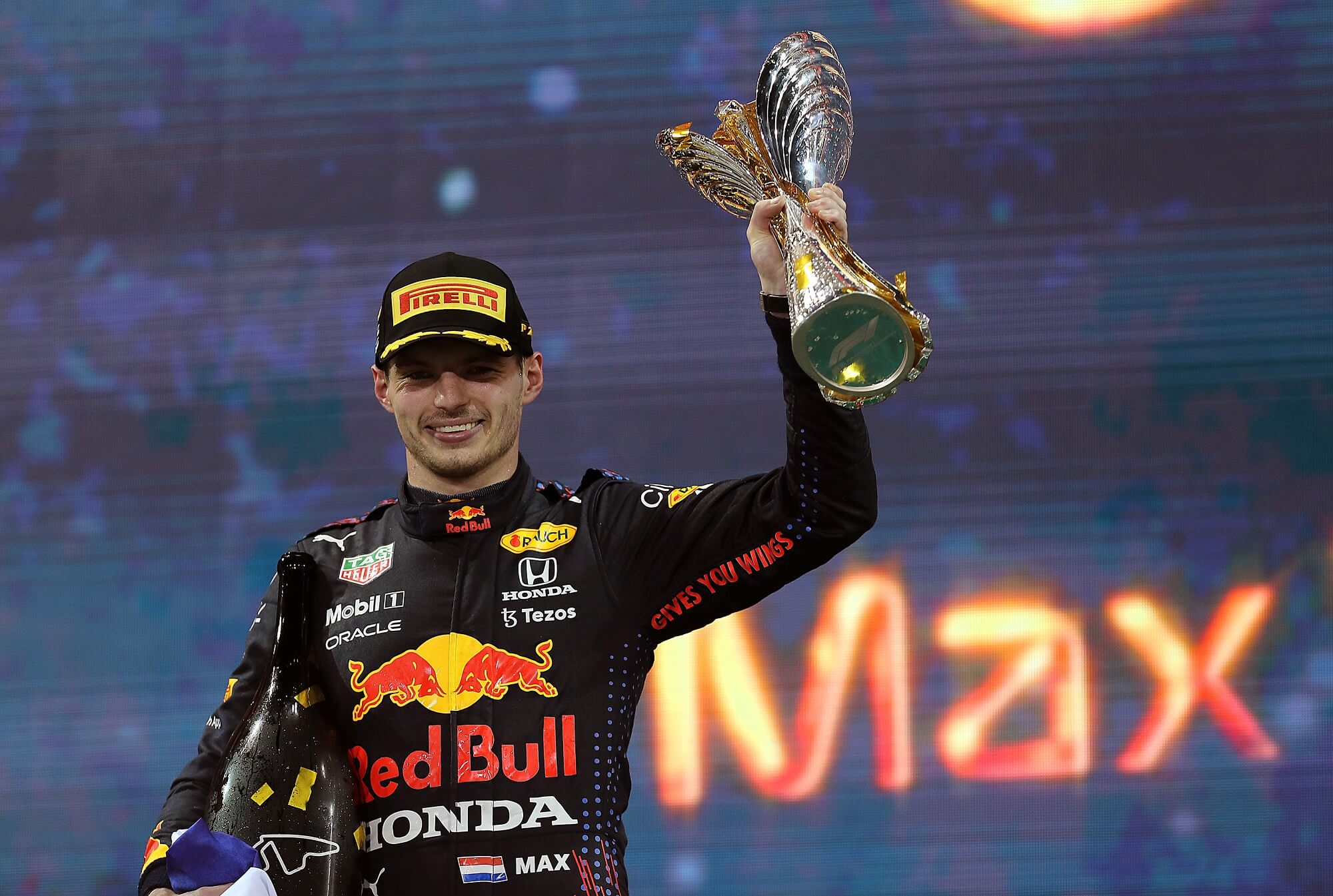 Max Verstappen Campeão do Mundo F1