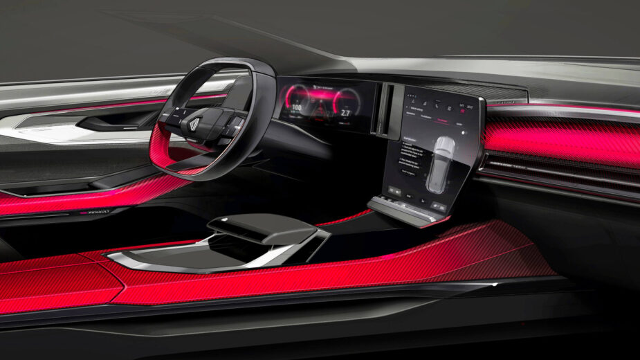 Renault Austral teaser interior