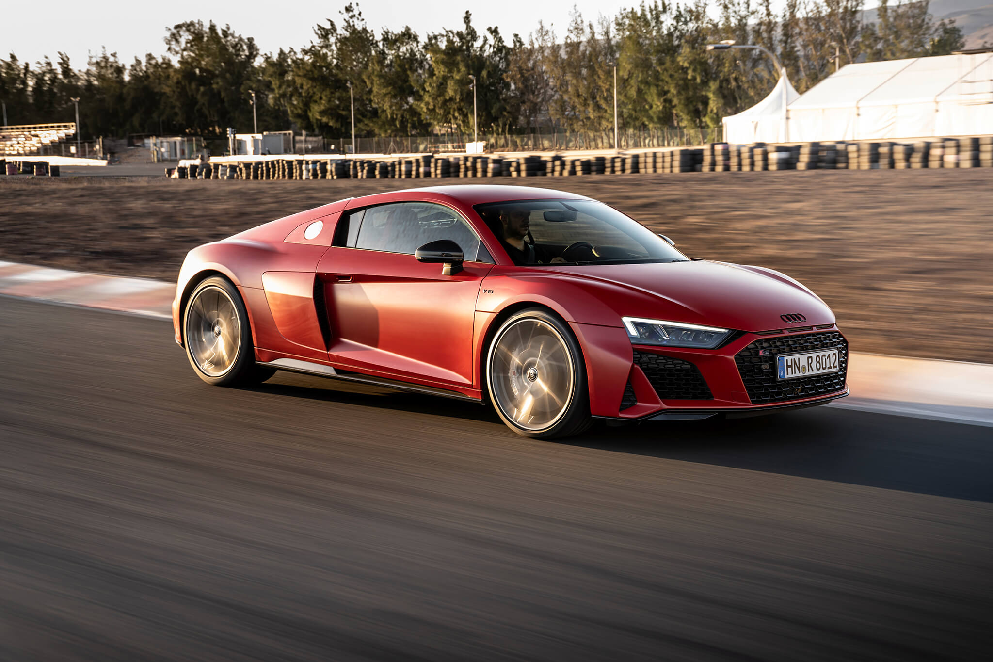 Audi R8 V10 Performance RWD em circuito