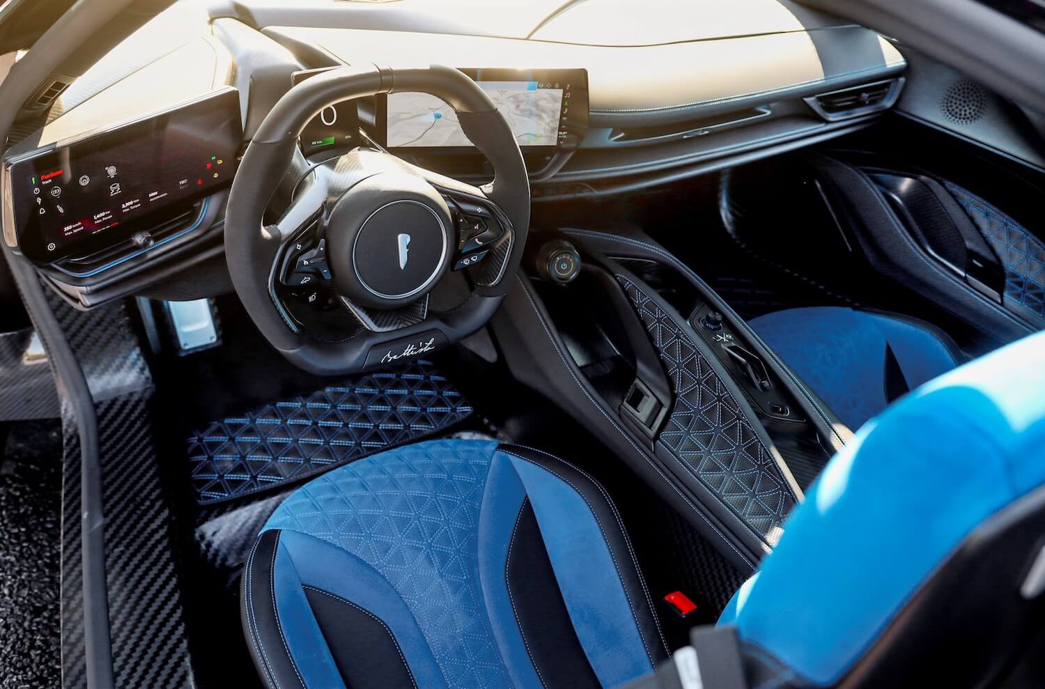 Pininfarina Battista interior