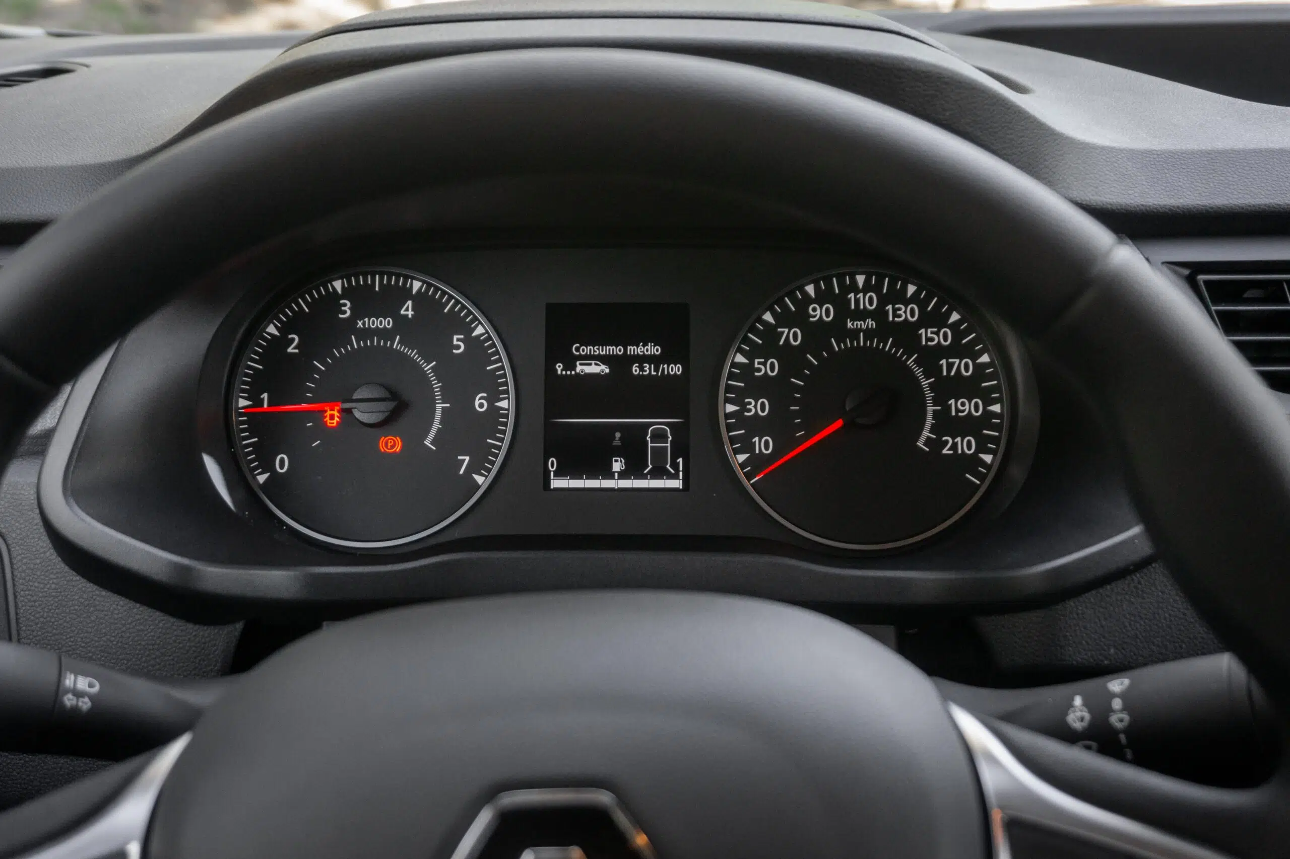 Renault Express painel instrumentos