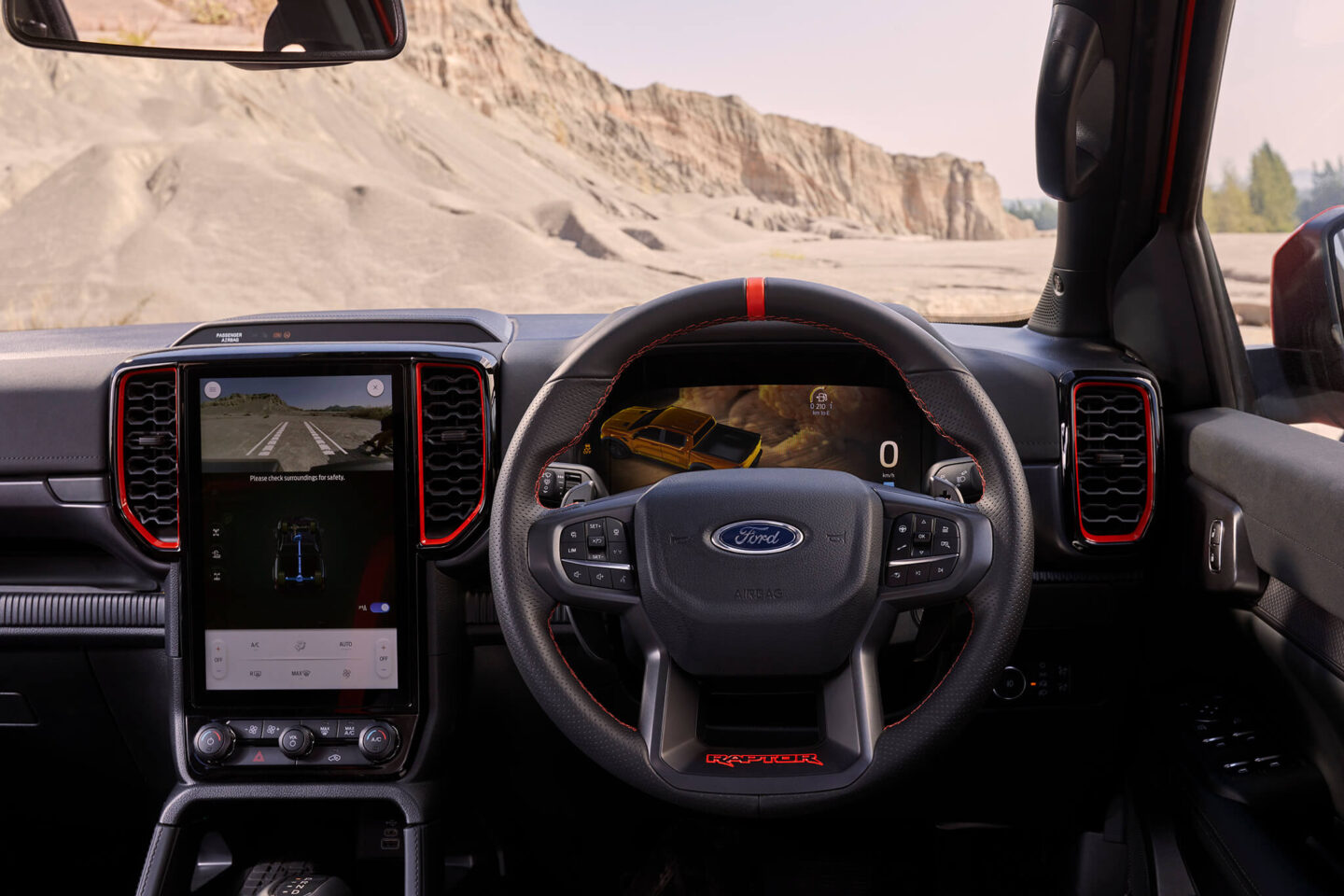 Interior Ford Ranger Raptor