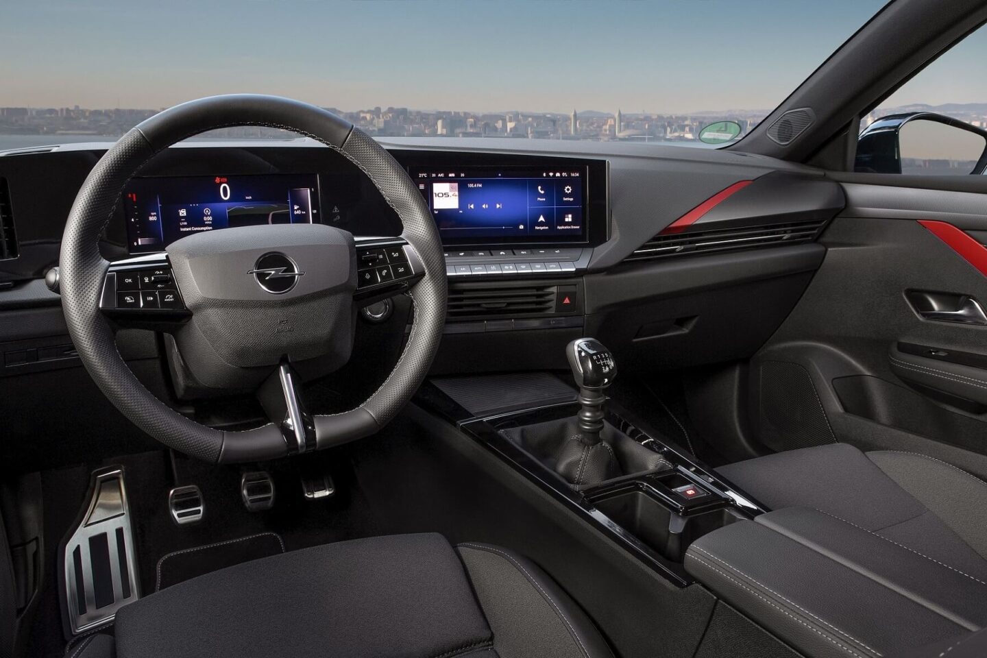 Opel Astra interior