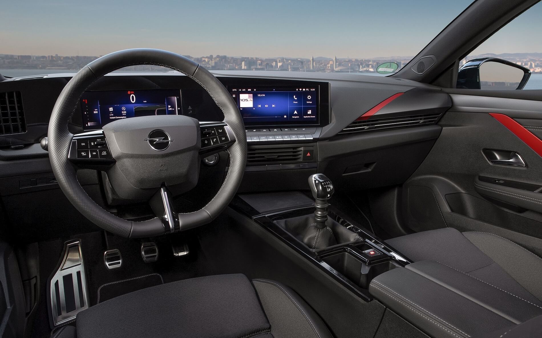 Opel Astra interior