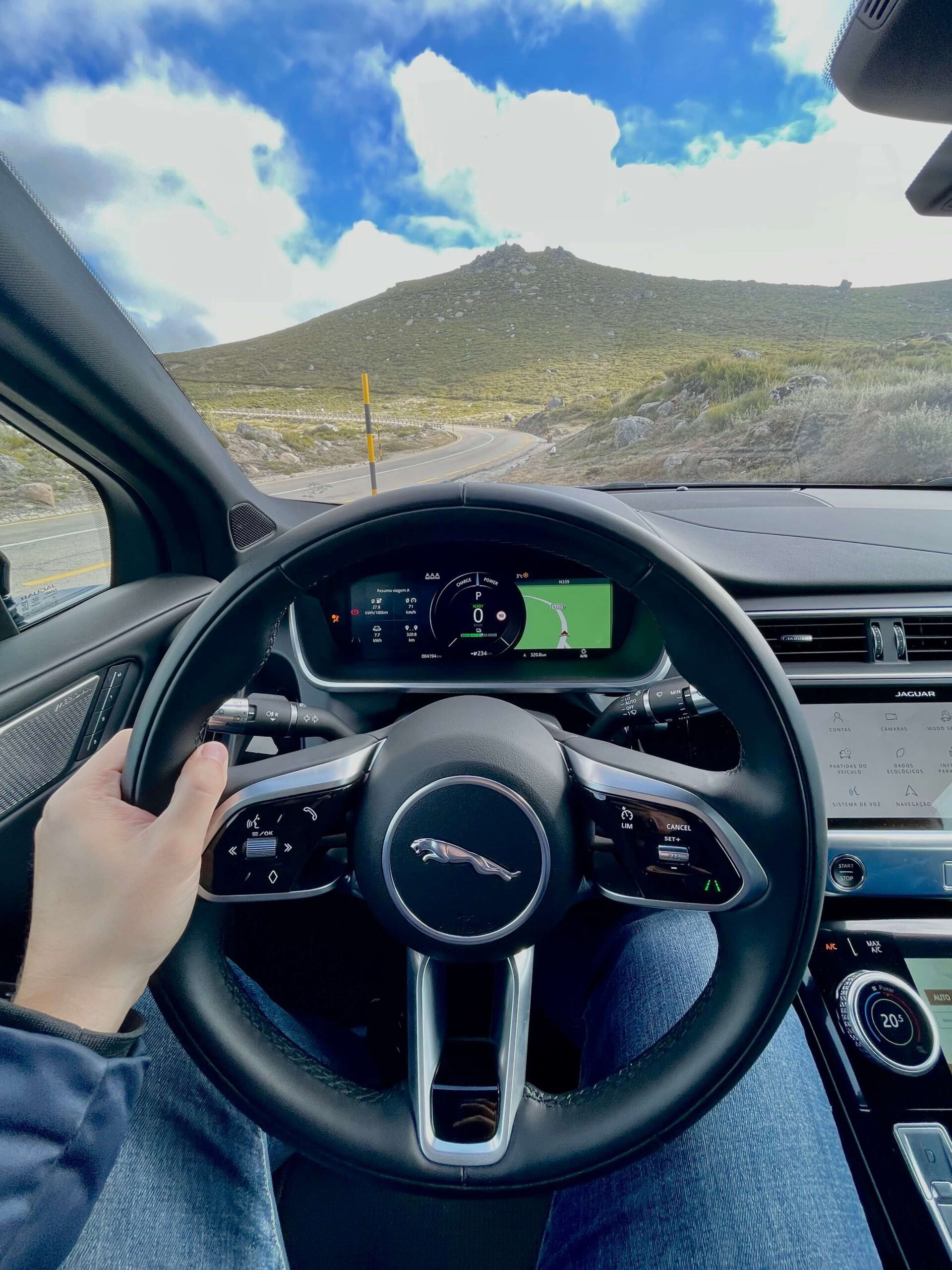 Jaguar I-Pace Serra da Estrela