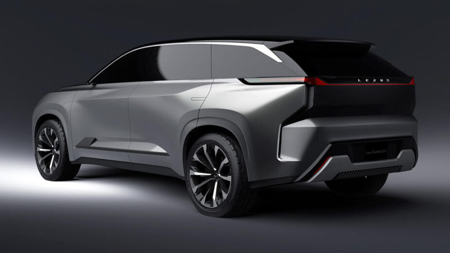 Lexus teaser suv elétrico