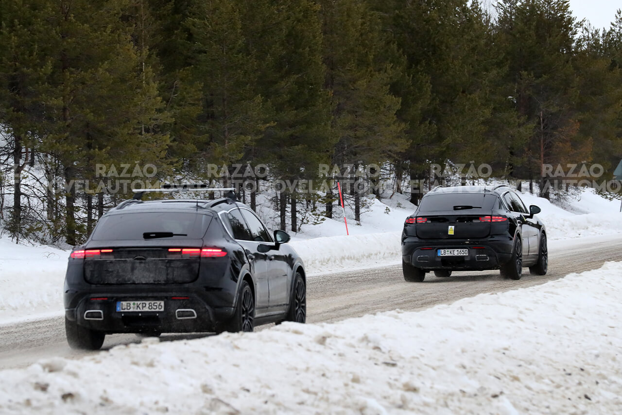 Porsche Macan EV fotos espia 2022