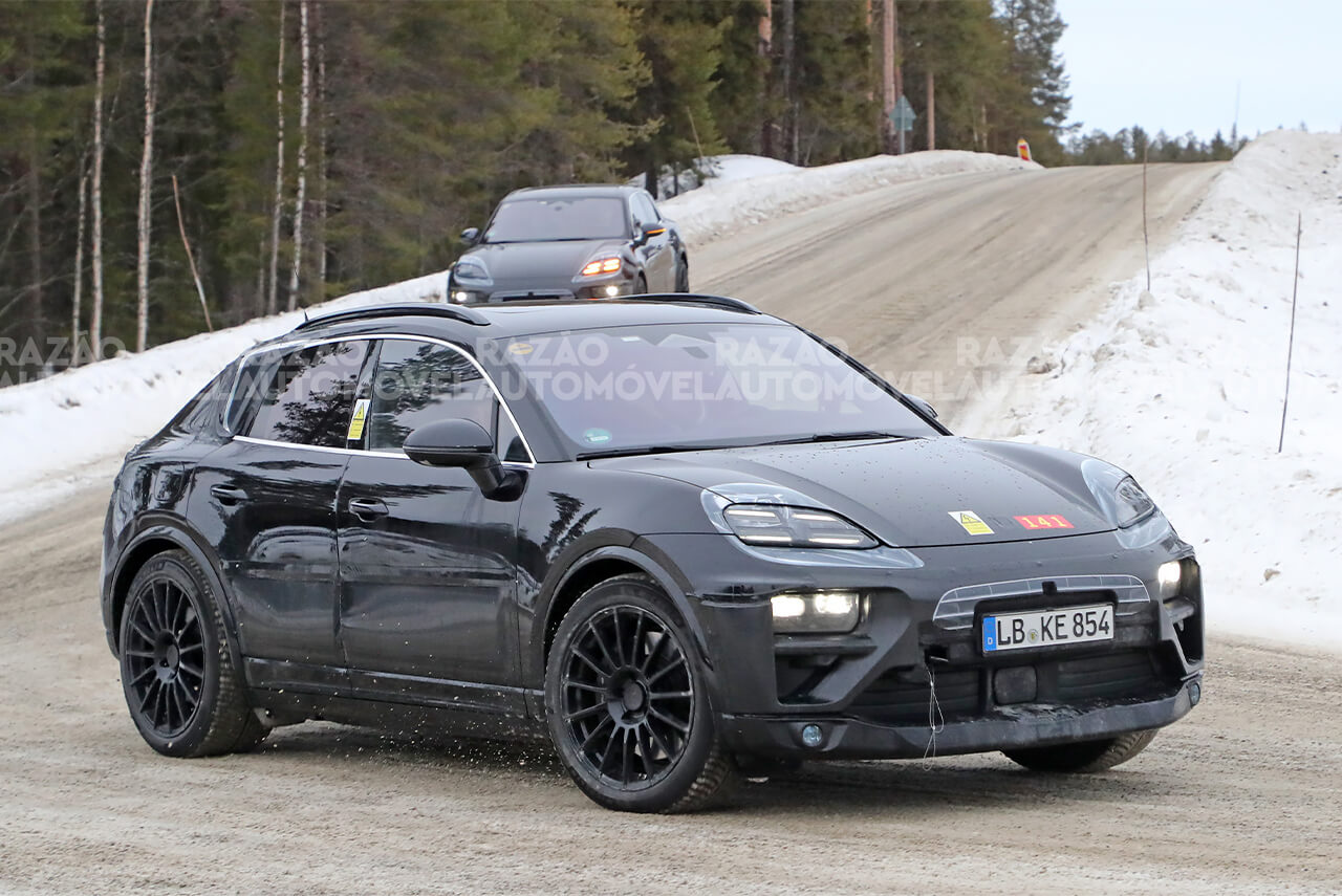 Porsche Macan EV fotos espia 2022