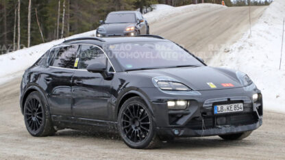 Porsche Macan EV fotos espia 2022