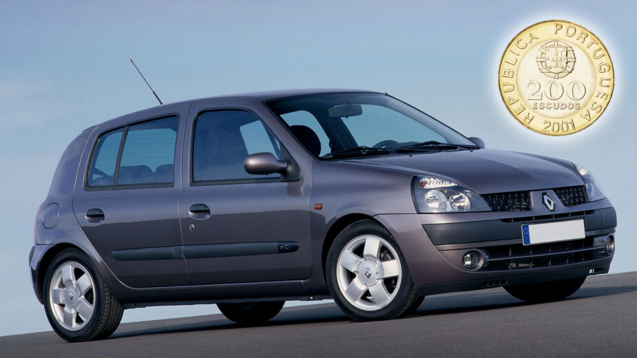 Renault Clio antes do euro