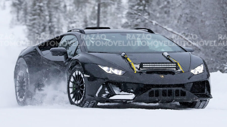 lamborghini huracan sterrato fotos espia 2022 - 1