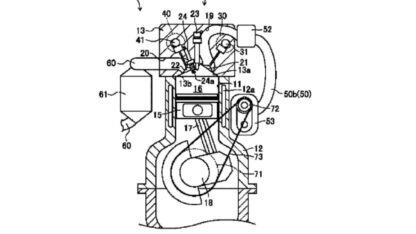 Mazda patente motor a 2 tempos