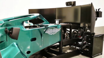 Aston Martin F1 simulador Vettel