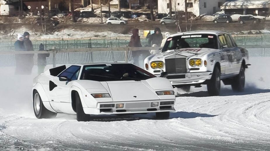 Lamborghini Countach Rolls-Royce neve