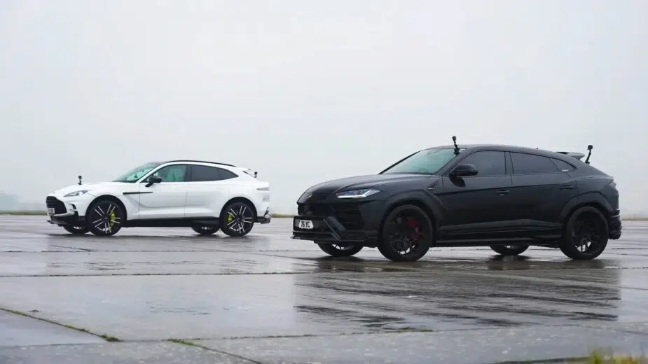 aston martin dbx707 lamborghini urus